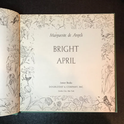 Bright April - Marguerite De Angeli - 1st Edition - 1946