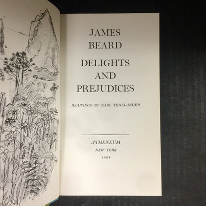 Delights and Prejudices - James Beard - First Edition - 1964