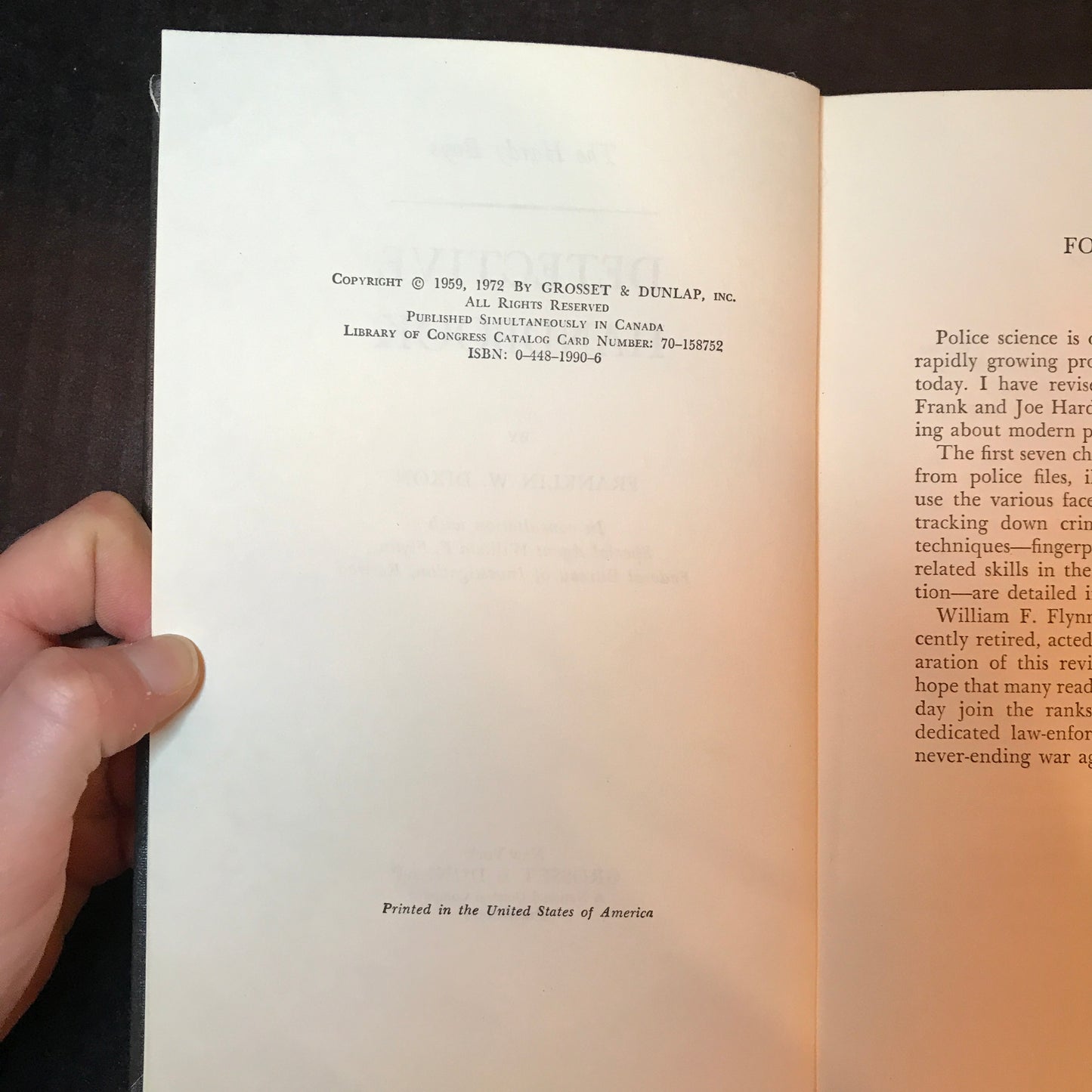 The Hardy Boys Detective Handbook - Franklin W. Dixon - 1st Thus - 1972