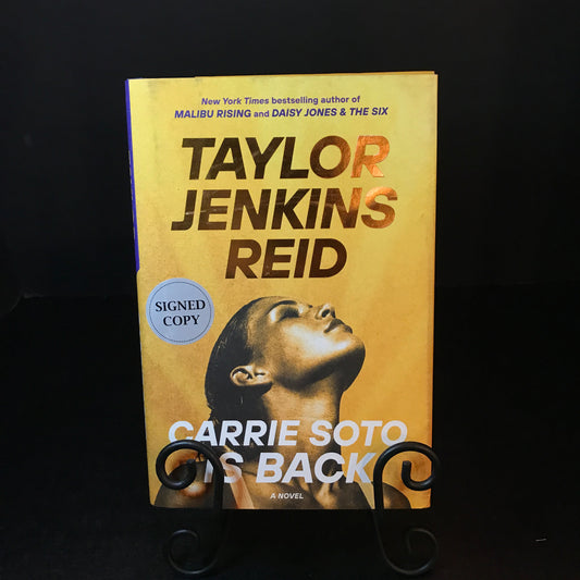 Carrie Soto Is Back - Taylor Jenkins Reid - Signed - 1st Edition - 2022