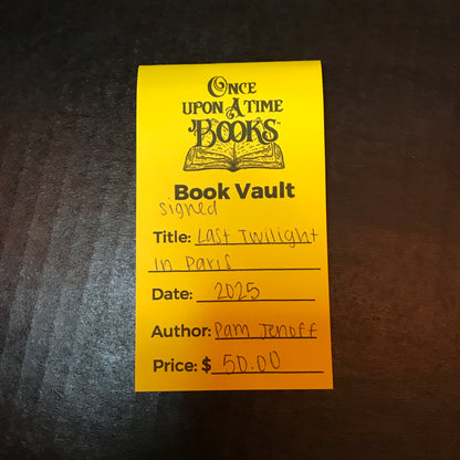 Last Twilight in Paris - Pam Jenoff - Signed - 2025