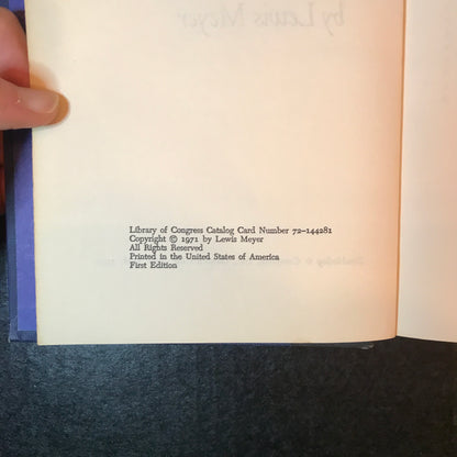 Mostly Mama - Lewis Meyer - Signed - 1st Edition - 1971