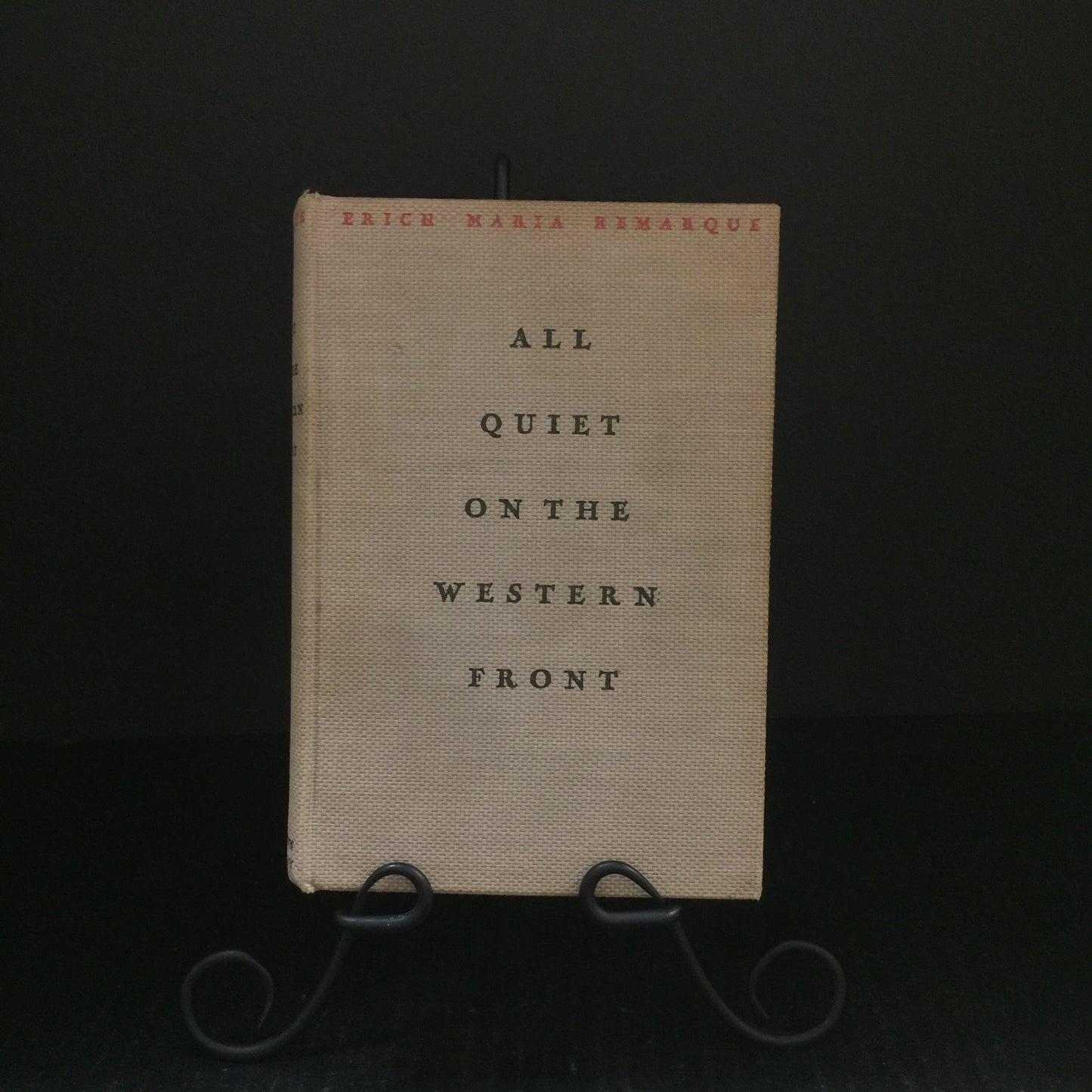 All Quiet On The Western Front - Erich Maria Remarque - First Printing - 1929