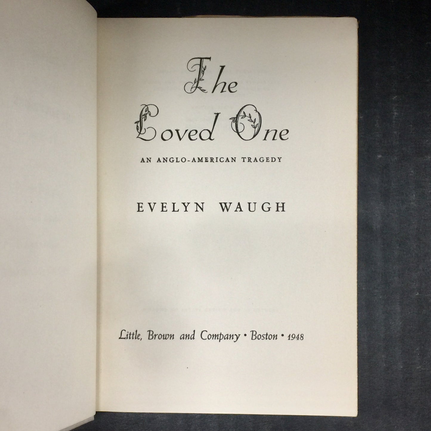 The Loved One - Evelyn Waugh - First American Edition - 1948