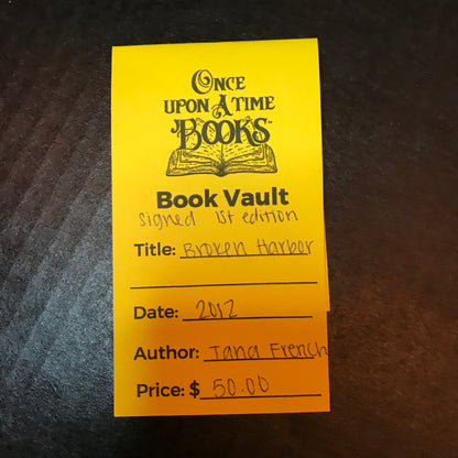 Broken Harbor - Tana French - Signed - 1st Edition - 2012