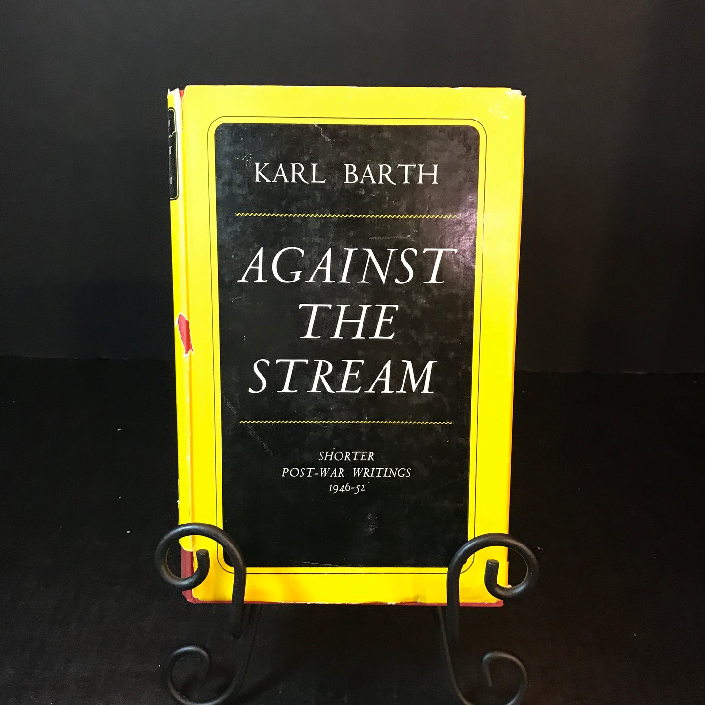 Against the Stream - Karl Barth - 1st American Edition - 1954