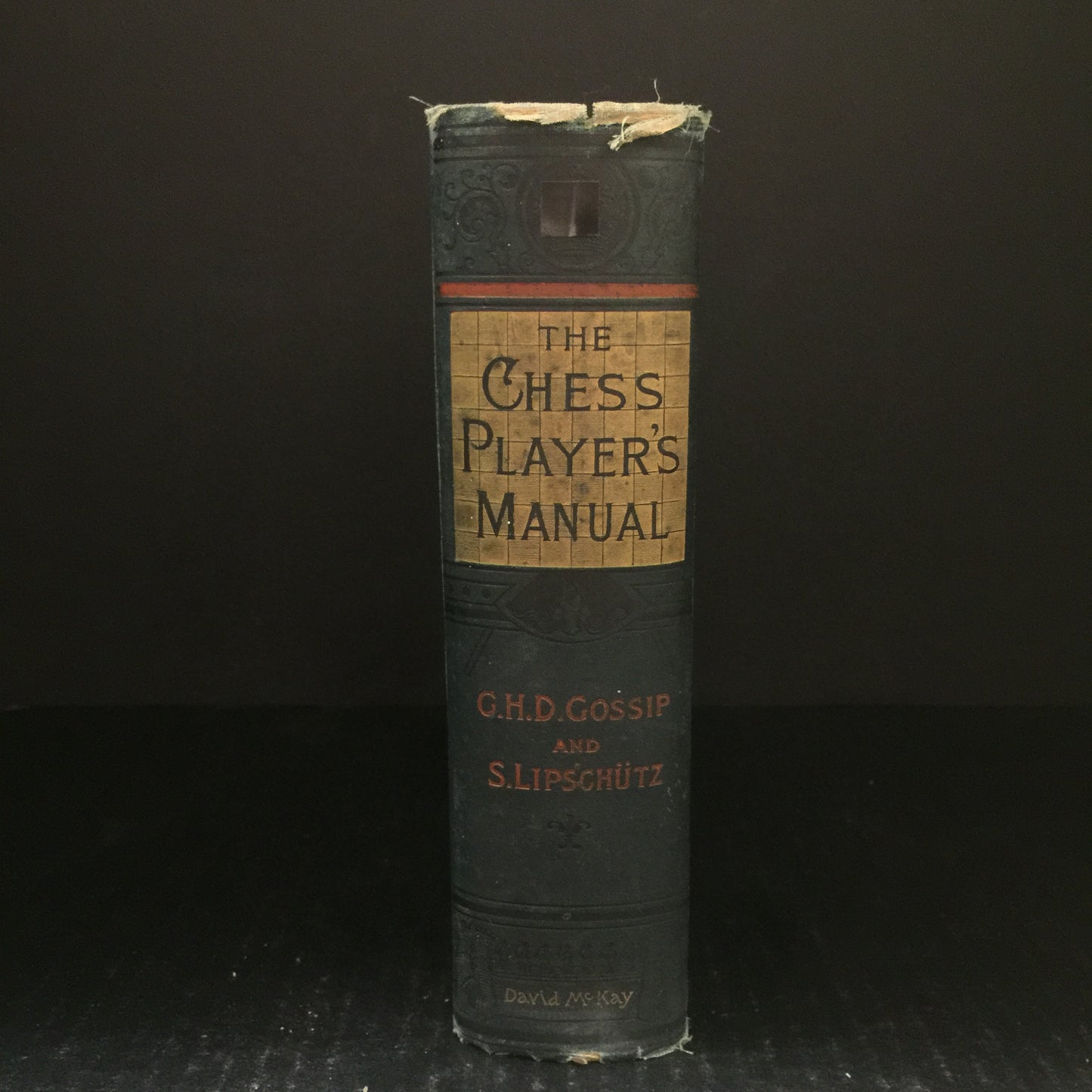 The Chess Player's Manual - G. H. D. Gossip - Reprint - Spine Damage - 1902