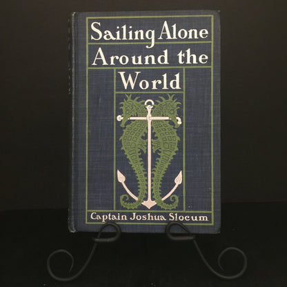 Sailing Alone Around the World - Captain Joshua Slocum - Early Print - 1905