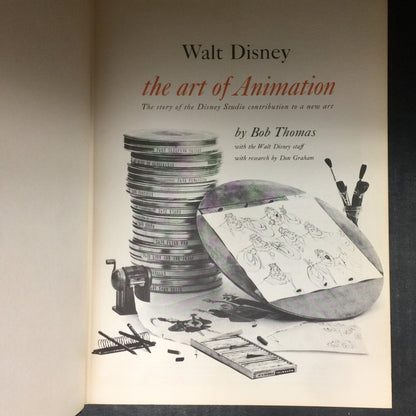 First Edition Disney's Art of Animation Book!