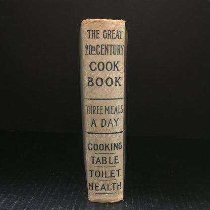 The Great 20th Century Cook Book: Three Meals A Day - Maud C. Cooke - 1902