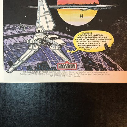 Star Wars: Return of the Jedi - Marvel Books - 1983