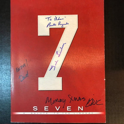 Seven: A Salute to Ted Lindsay - Detroit Red Wings Hockey Club - Signed - 2008