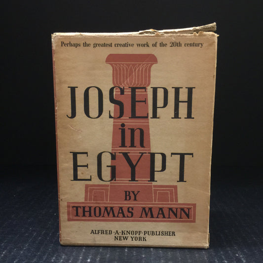 Joseph in Egypt - Thomas Mann - Two Volume Set - Sixth Printing - 1938