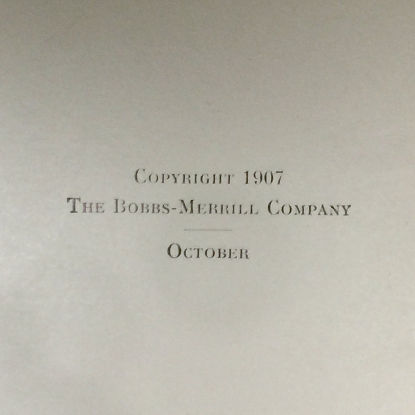 A Dream Of Fair Women - The Bobbs-Merrill Company - 1907