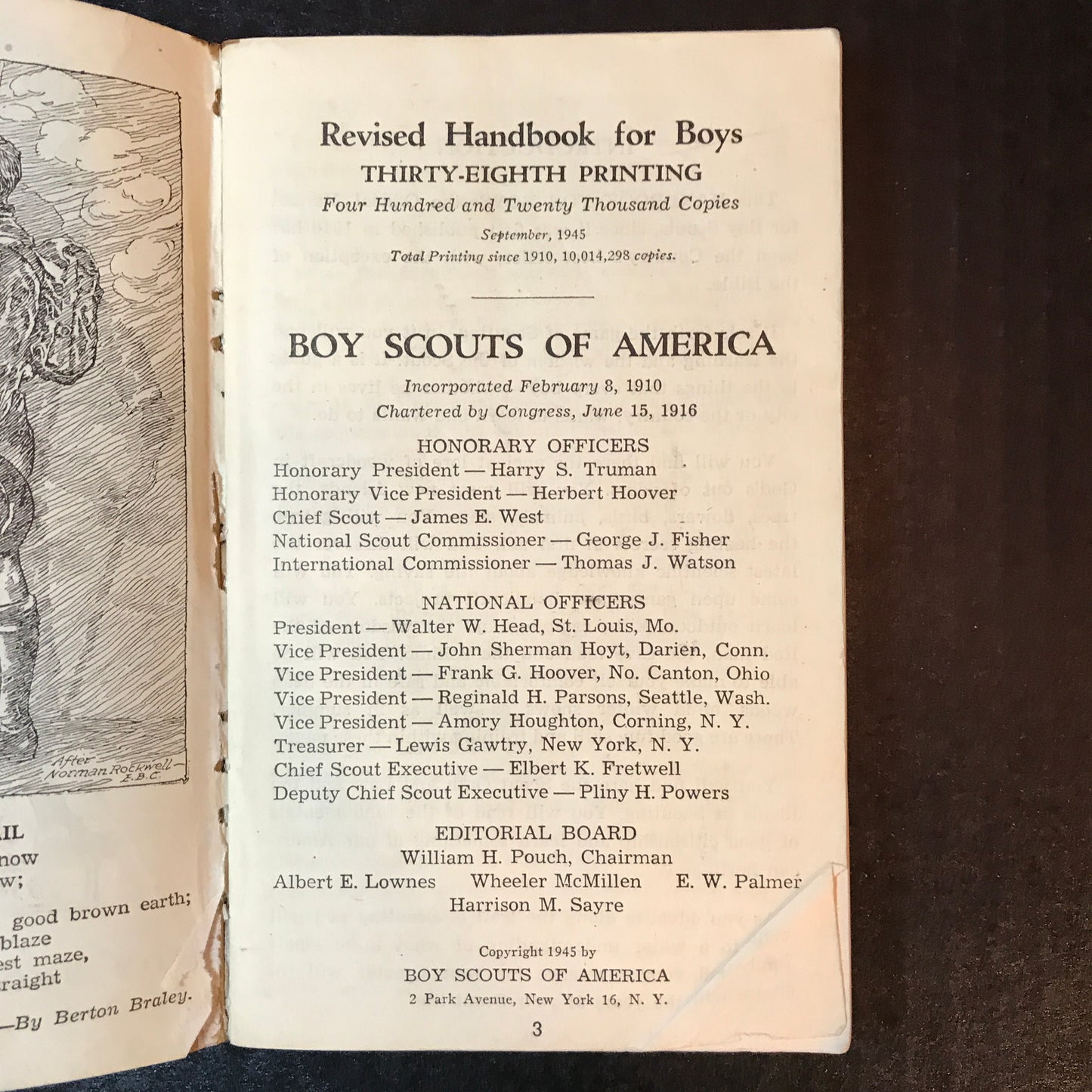 Handbook for Boys - Boy Scouts of America - 1945