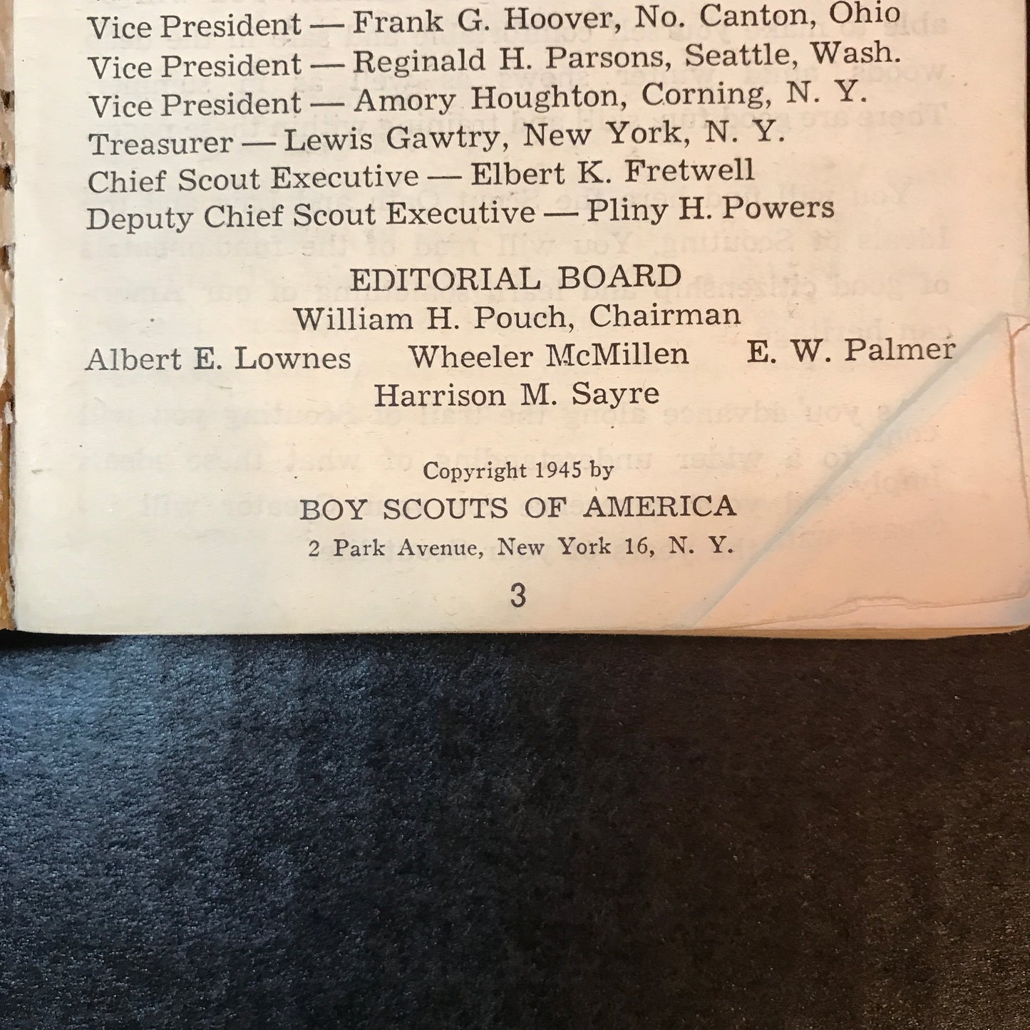 Handbook for Boys - Boy Scouts of America - 1945
