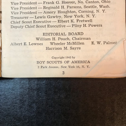 Handbook for Boys - Boy Scouts of America - 1945