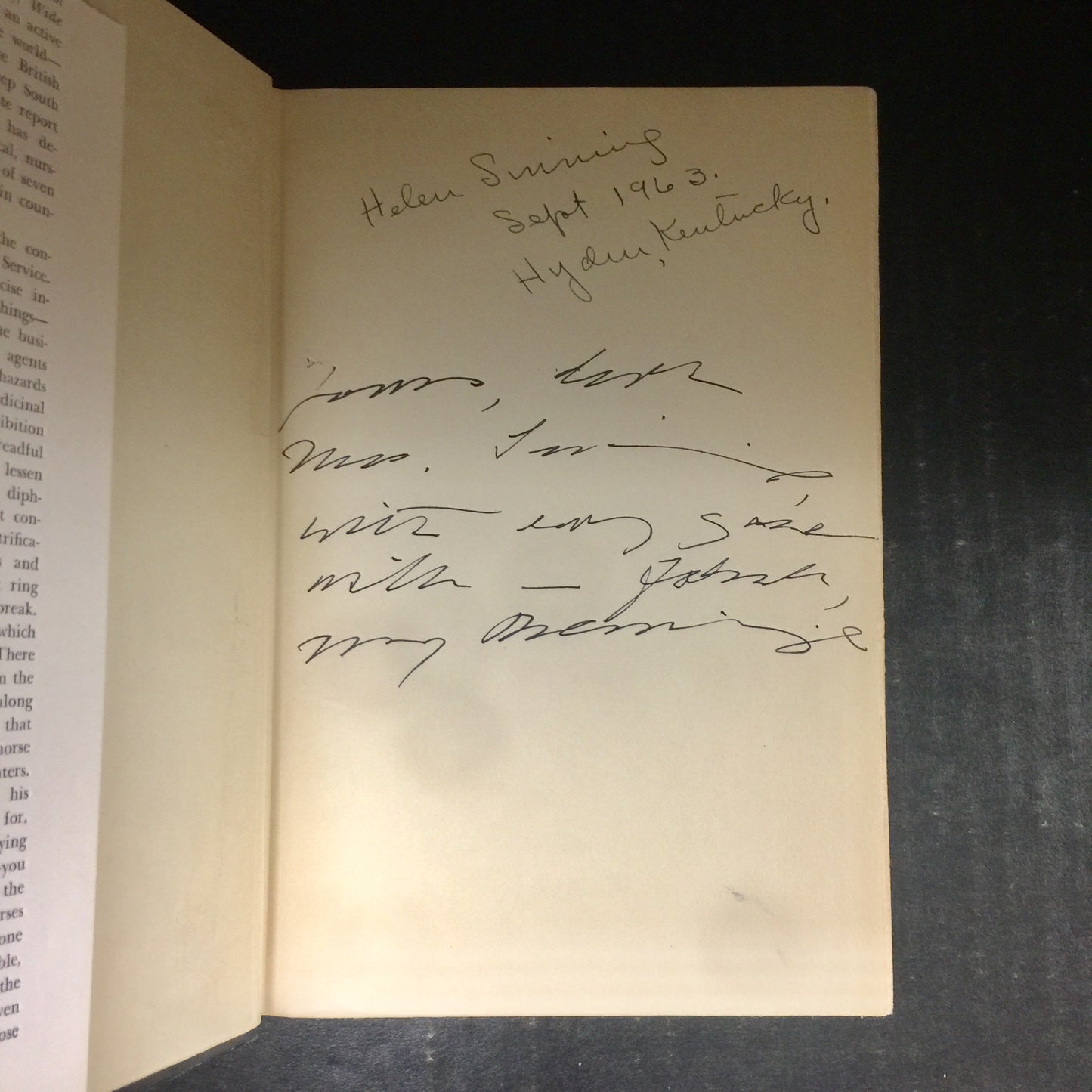 Wide Neighborhoods - Mary Breckinridge - Signed by Author - Seventh Printing - 1960