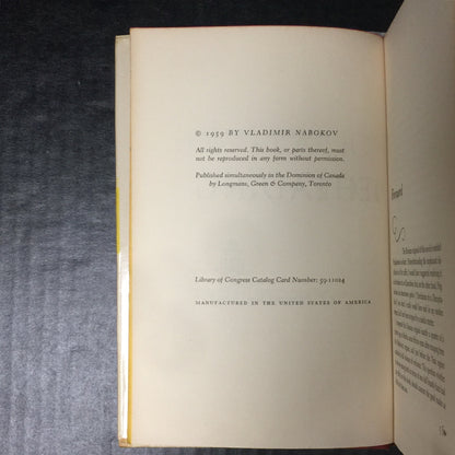 Invitation To A Beheading - Vladimir Nabokov - First Edition - 1959