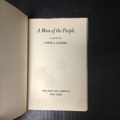 A Man of the People - Chinua Achebe - First Edition - Ex-Library - 1966