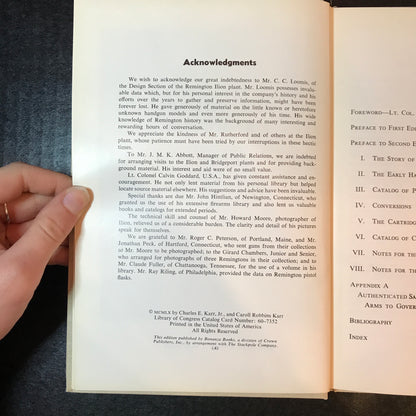 Remington Handguns - Charles Lee Karr, Jr. and Caroll Robbins Karr - 1st (A) Edition - 1960