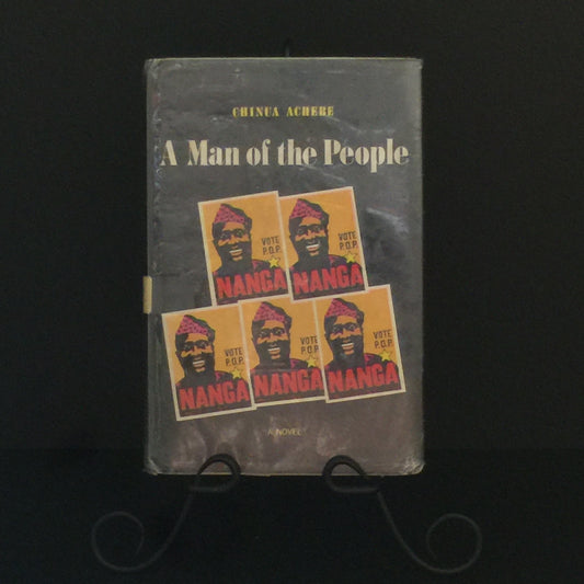 A Man of the People - Chinua Achebe - First Edition - Ex-Library - 1966