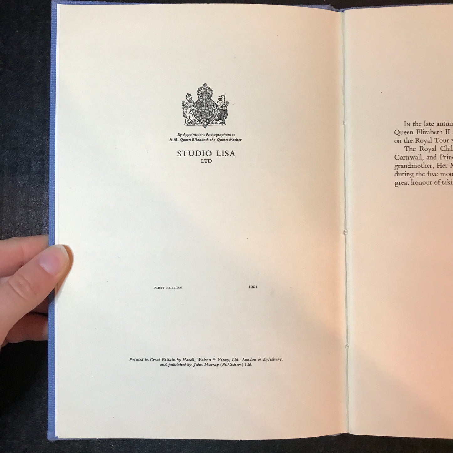 Playtime at Royal Lodge - Lisa Sheridan - 1st Edition - 1954