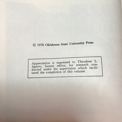 Will Rogers' Daily Telegrams - Edited by James M. Smallwood - Volume 1 - 1978