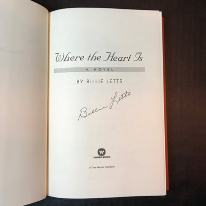 Where The Heart Is - Billie Letts - Signed - 1995