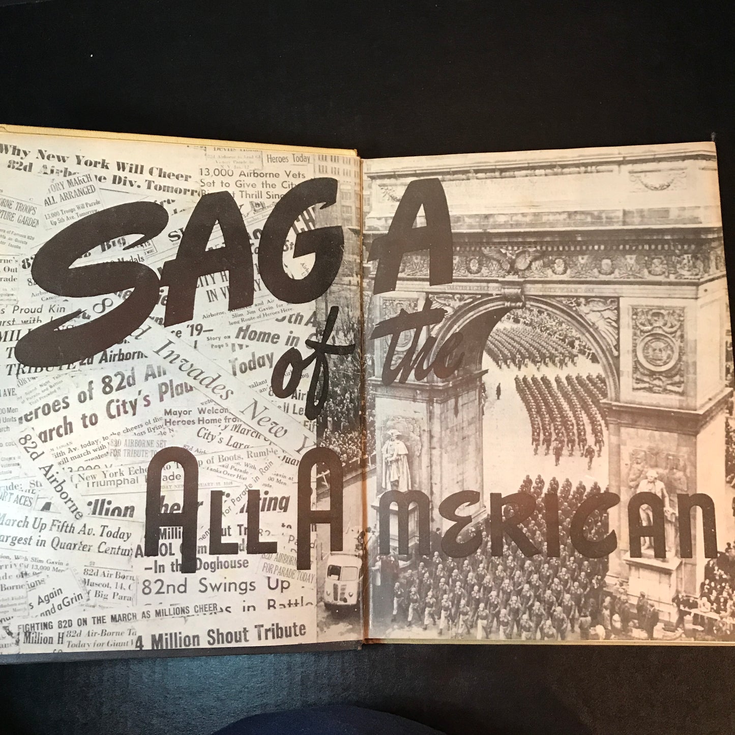Saga of the All American - The Battery Press - Trade Edition - 1946