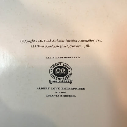 Saga of the All American - The Battery Press - Trade Edition - 1946