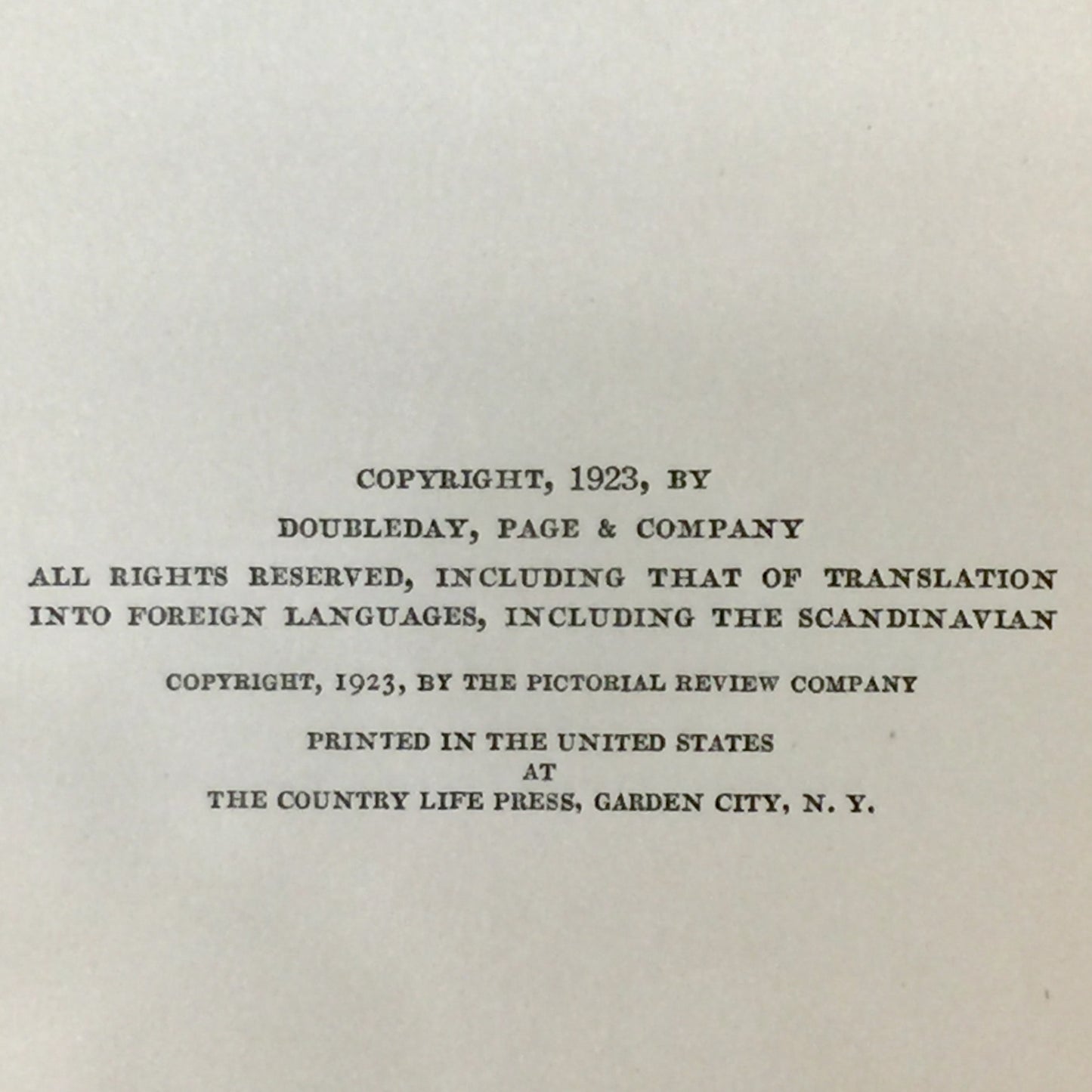 The Rover - Joseph Conrad - Apparent First Edition - 1923