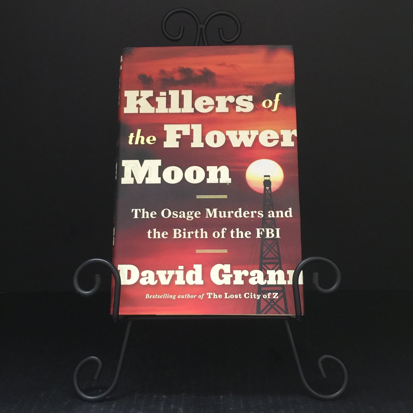 Killers of the Flower Moon - David Grann - Signed by Author - First Edition - Third Print - 2017