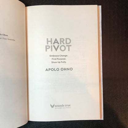 Hard Pivot - Apolo Ohno - Signed - 2022