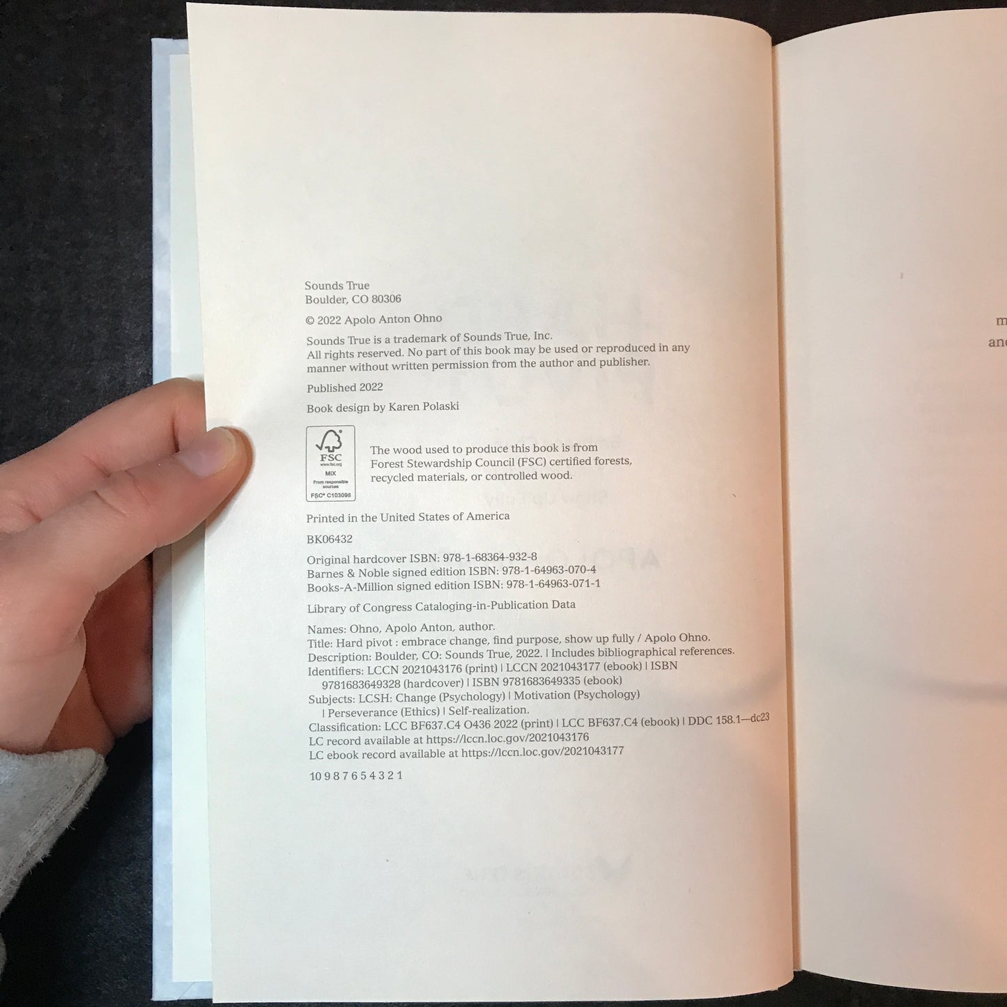 Hard Pivot - Apolo Ohno - Signed - 2022