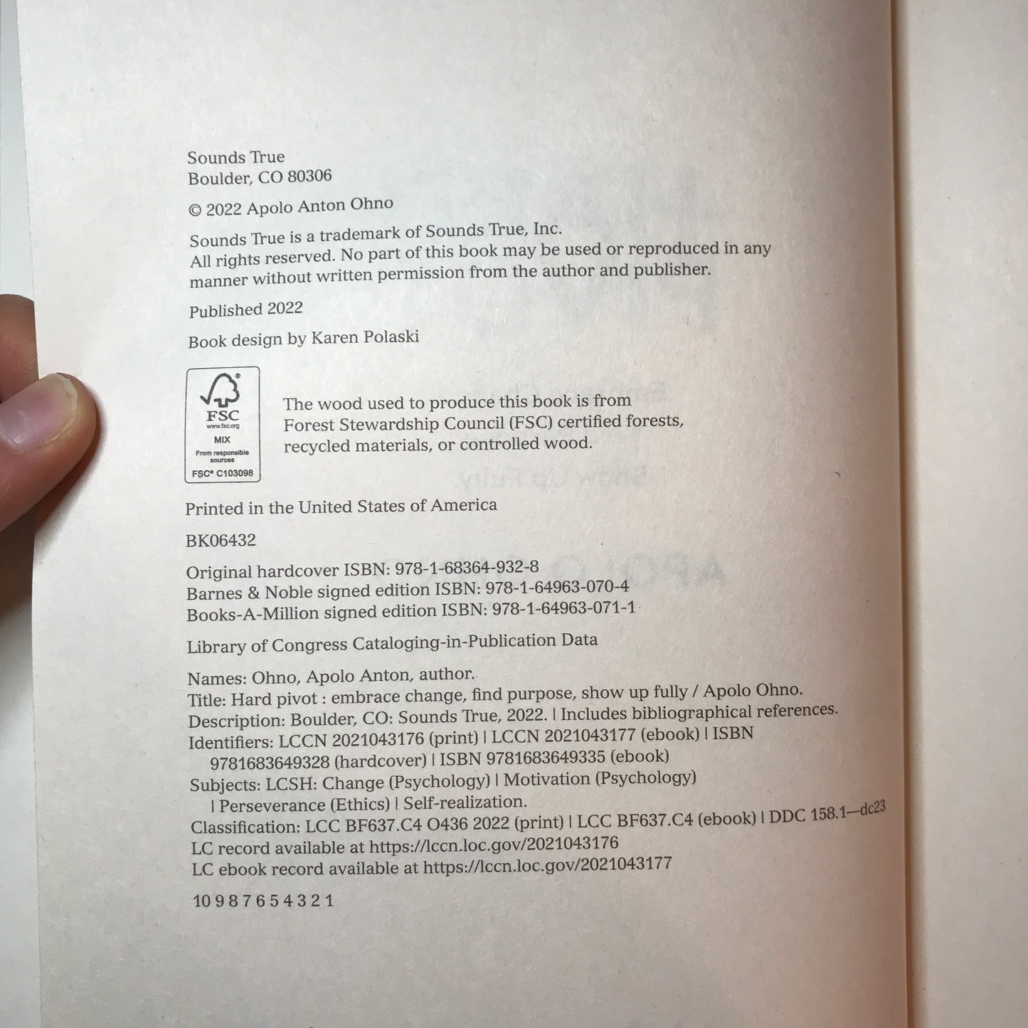 Hard Pivot - Apolo Ohno - Signed - 2022