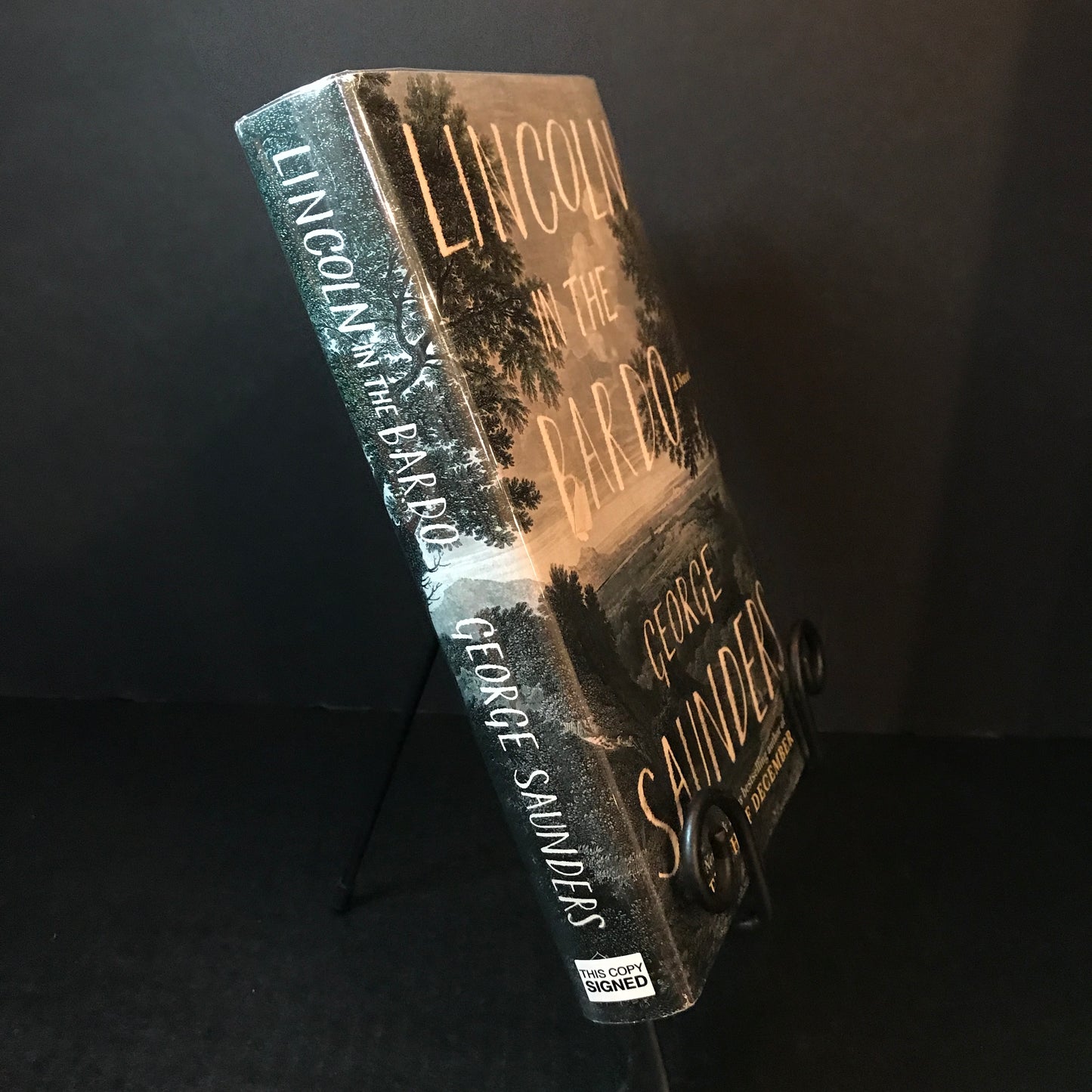 Lincoln in the Bardo - George Saunders - Signed - 1st Edition - 2017