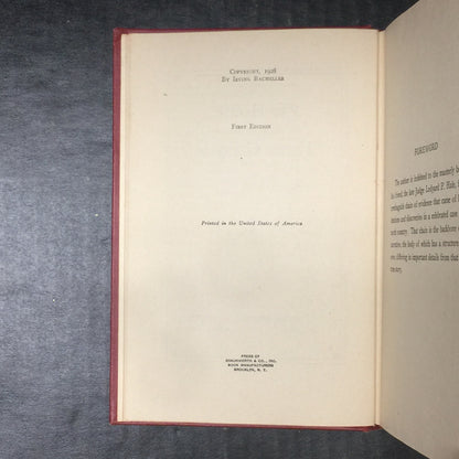 The House of the Three Ganders - Irving Bacheller - First Edition - 1928