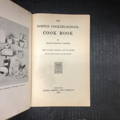 The Boston Cooking-School Cook Book - Fannie Merritt Farmer - 1927