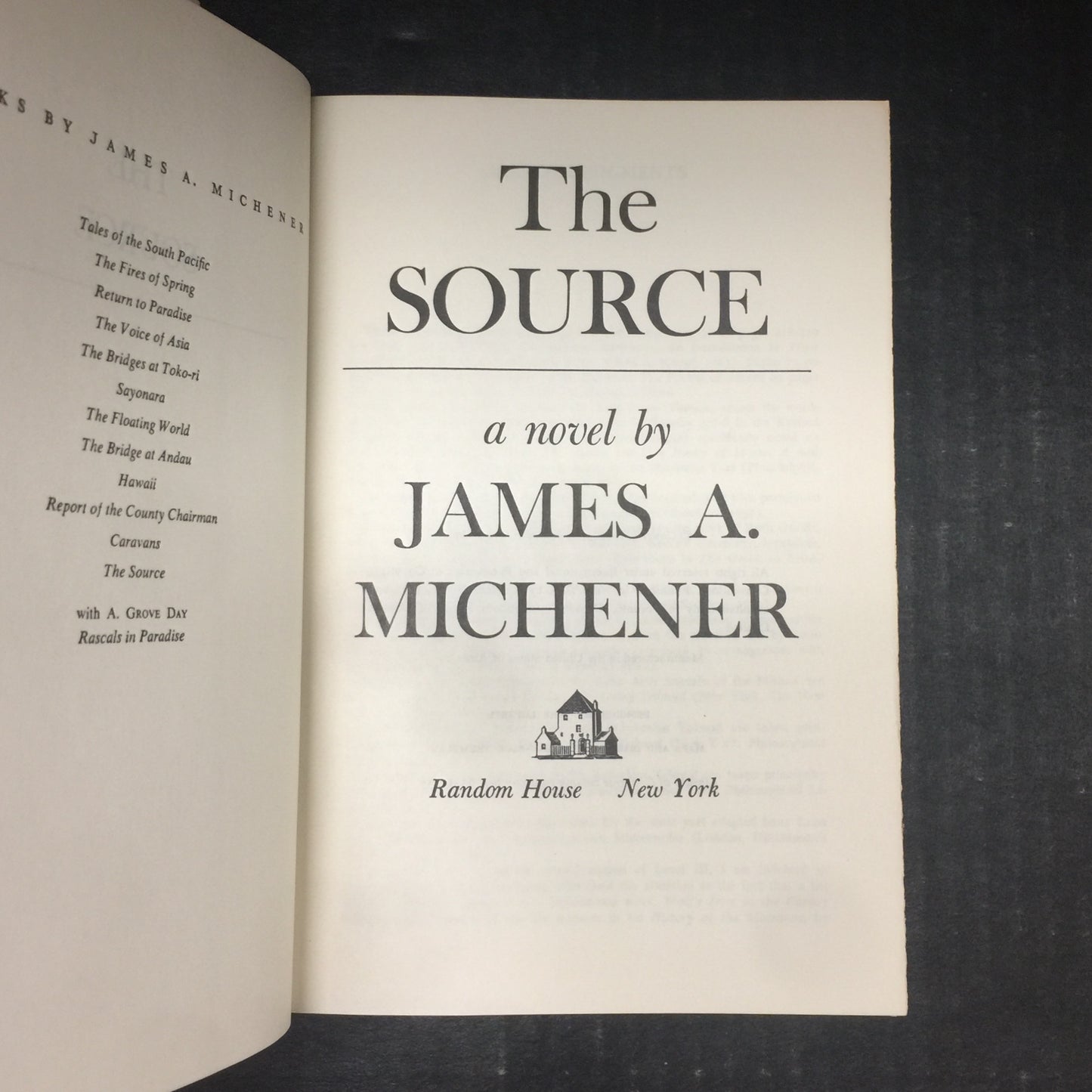 The Source - James A. Michener - 1965