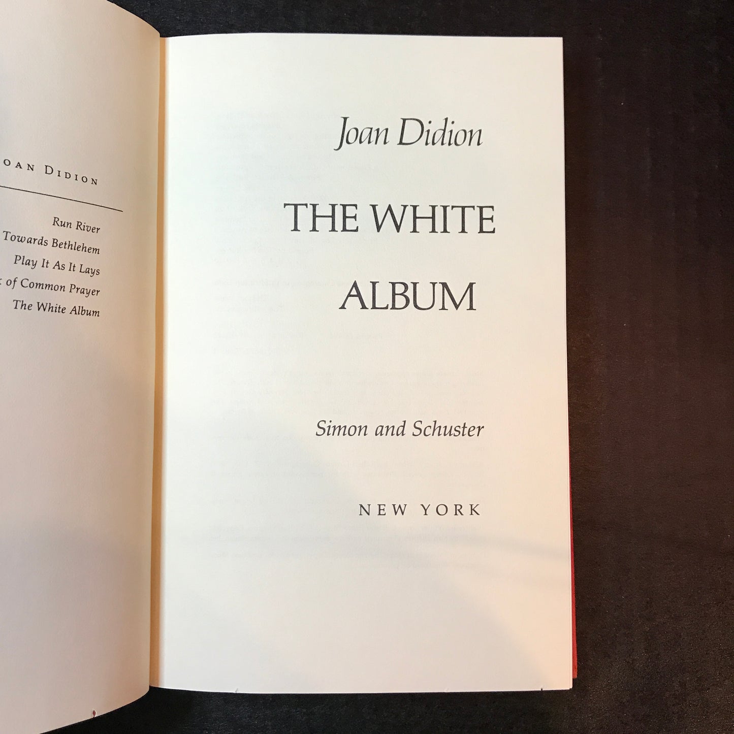 The White Album - Joan Didion - 1st Edition - 1979