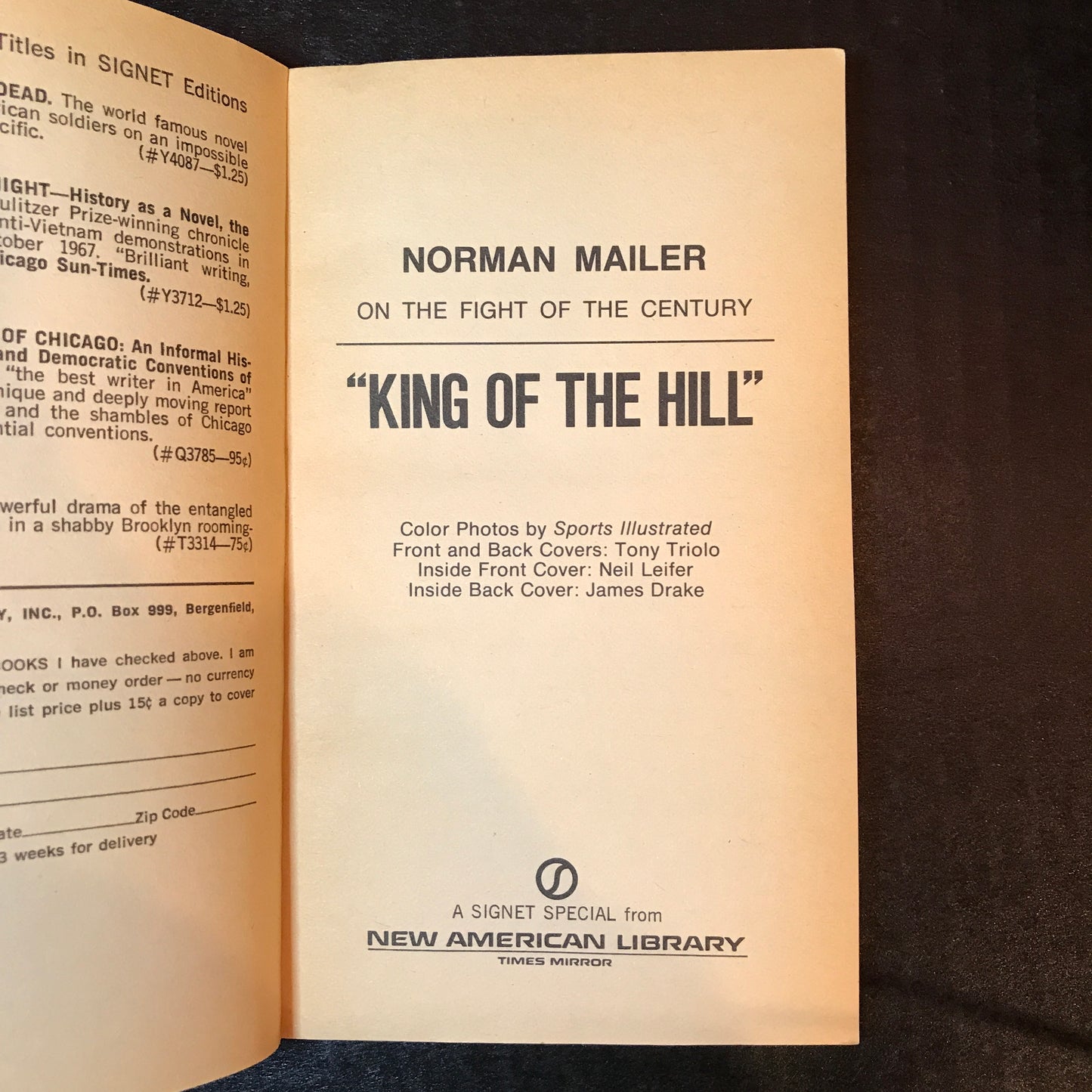King of the Hill - Norman Mailer - 1971