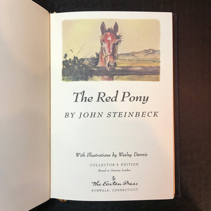 The Red Pony - John Steinbeck - Easton Press - 1995