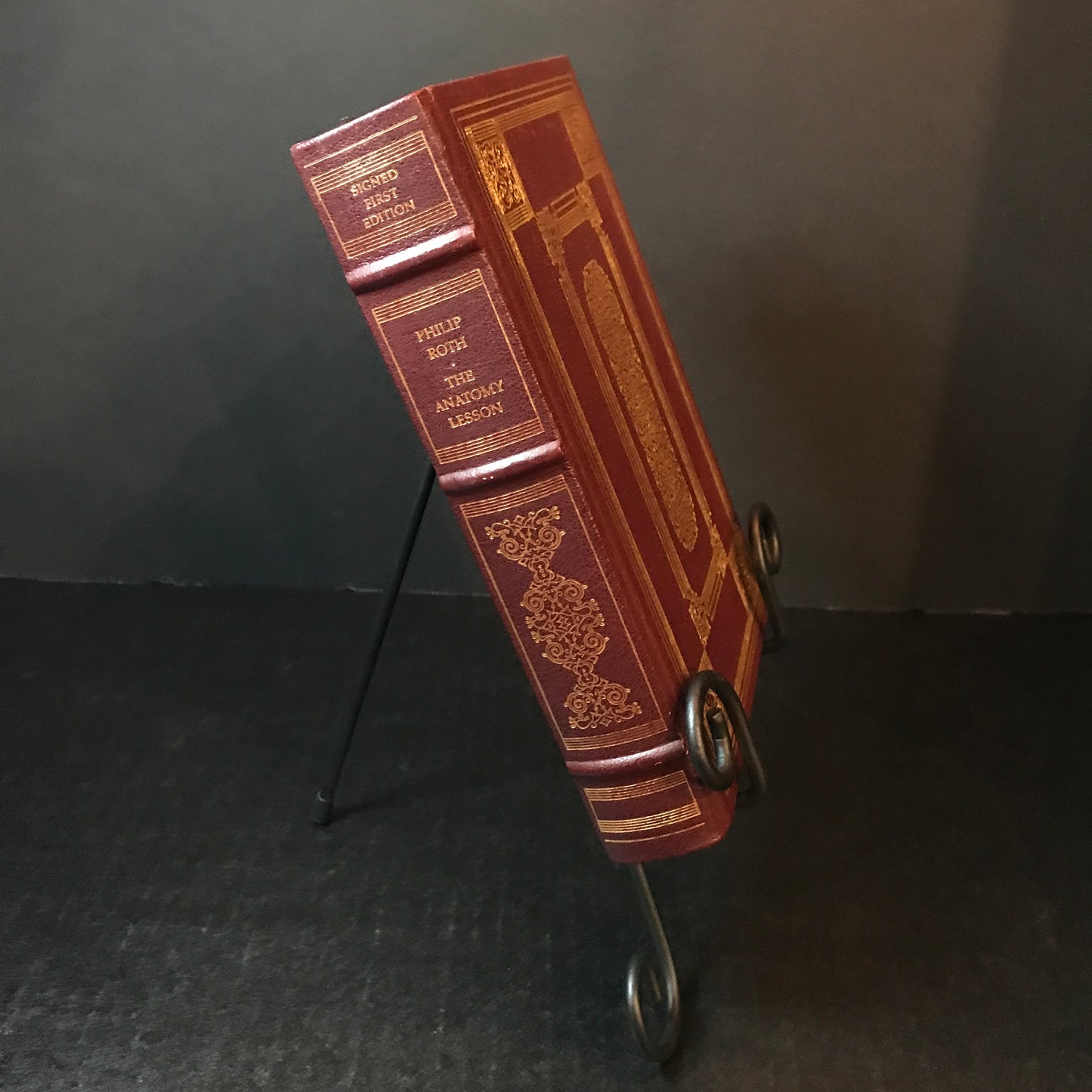 The Anatomy Lesson - Philip Roth - Signed - 1st Edition - Easton Press - 1983
