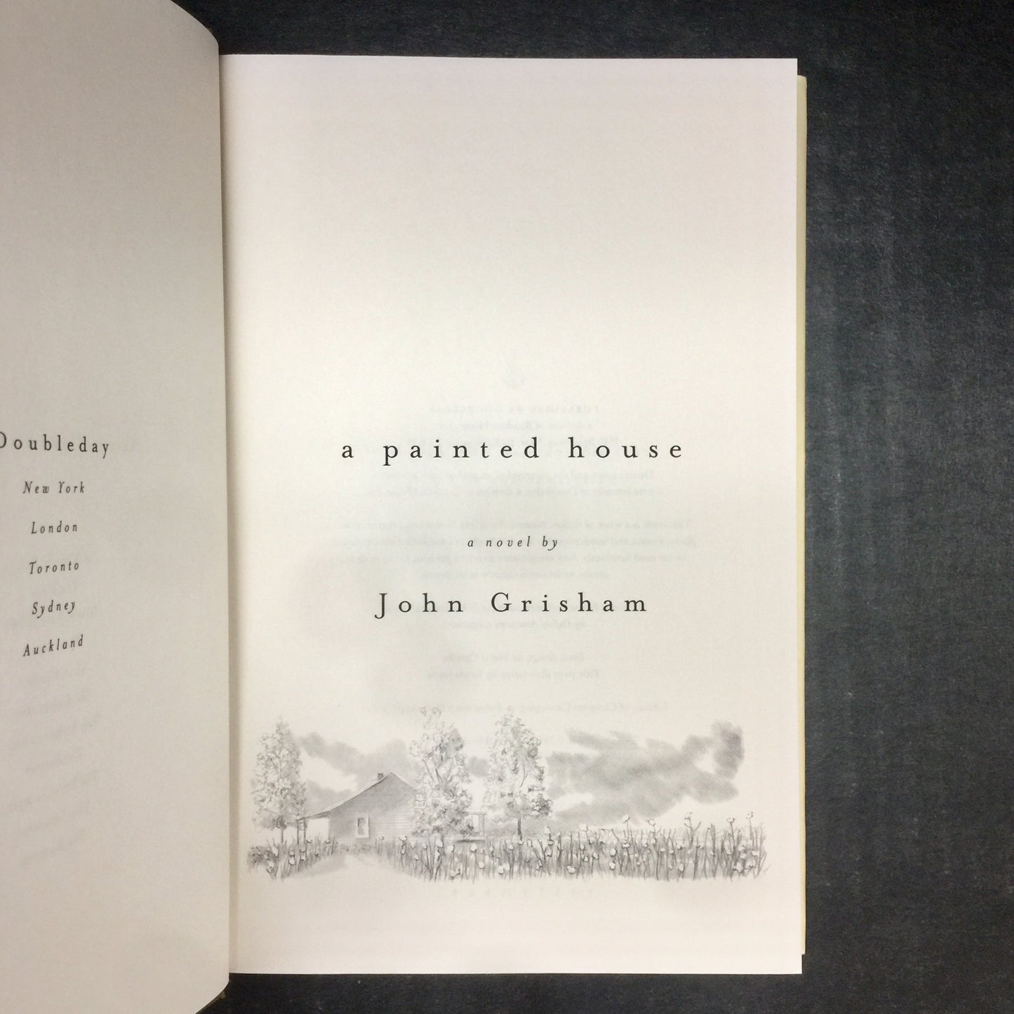 A Painted House - John Grisham - Signed by Author - First Edition - 2001