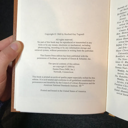 Grover Cleveland - Rexford G. Tugwell - Easton Press - 2000