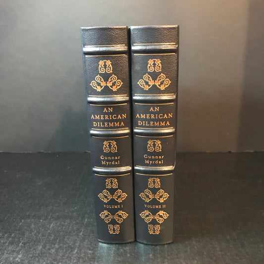 An American Dilemma - Gunnar Myrdal - Easton Press - 2 Volumes - 1993