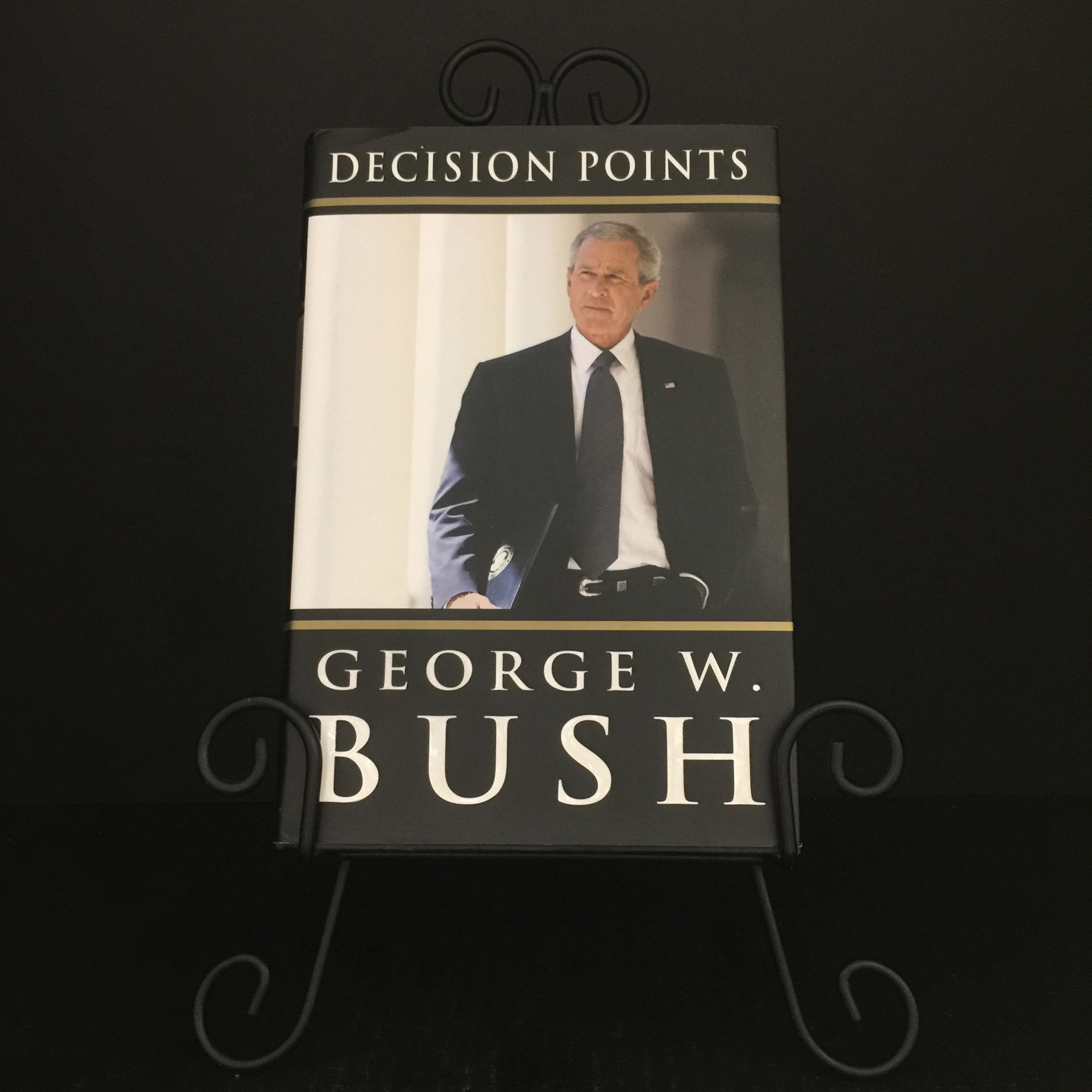 DECISION POINTS SIGNED store GEORGE BUSH 1ST/1ST