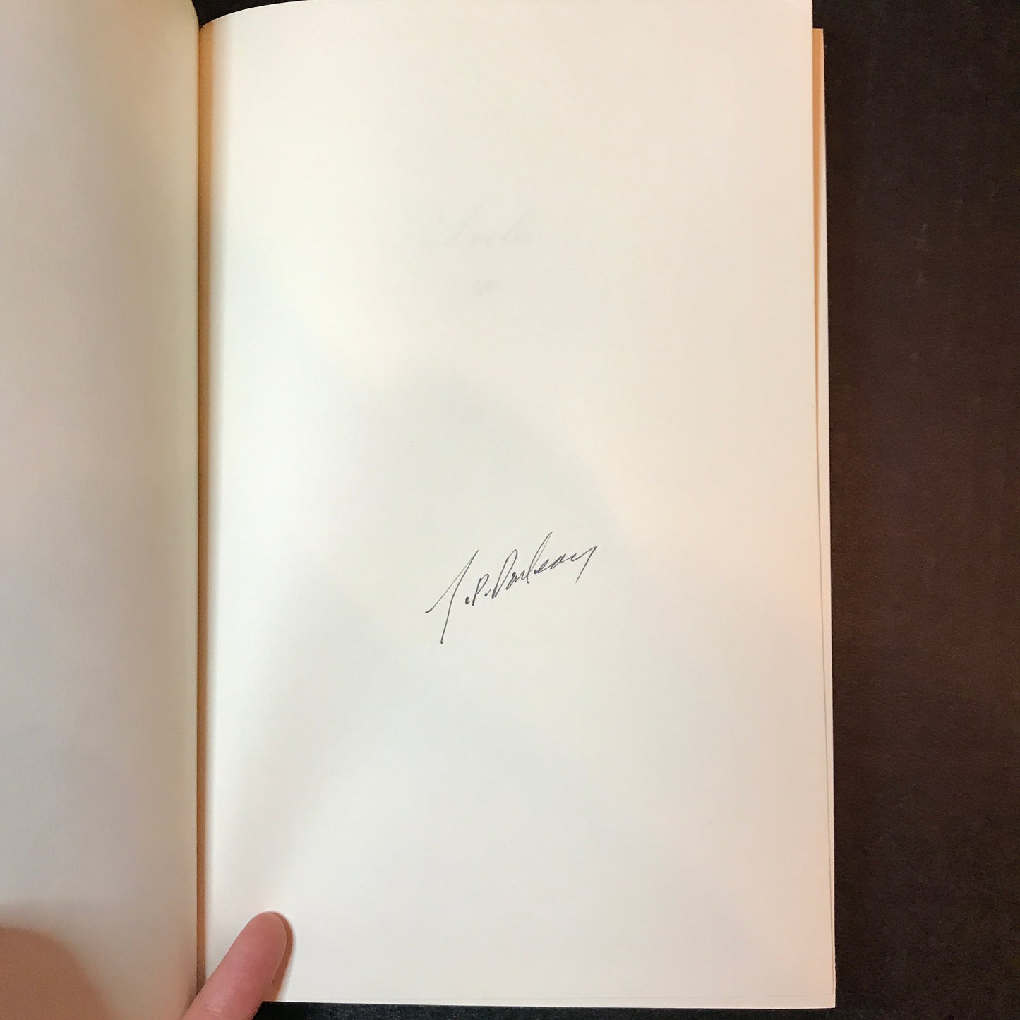 Leila - J. P. Donleavy - Signed - 1st Edition - Franklin Library - 1983