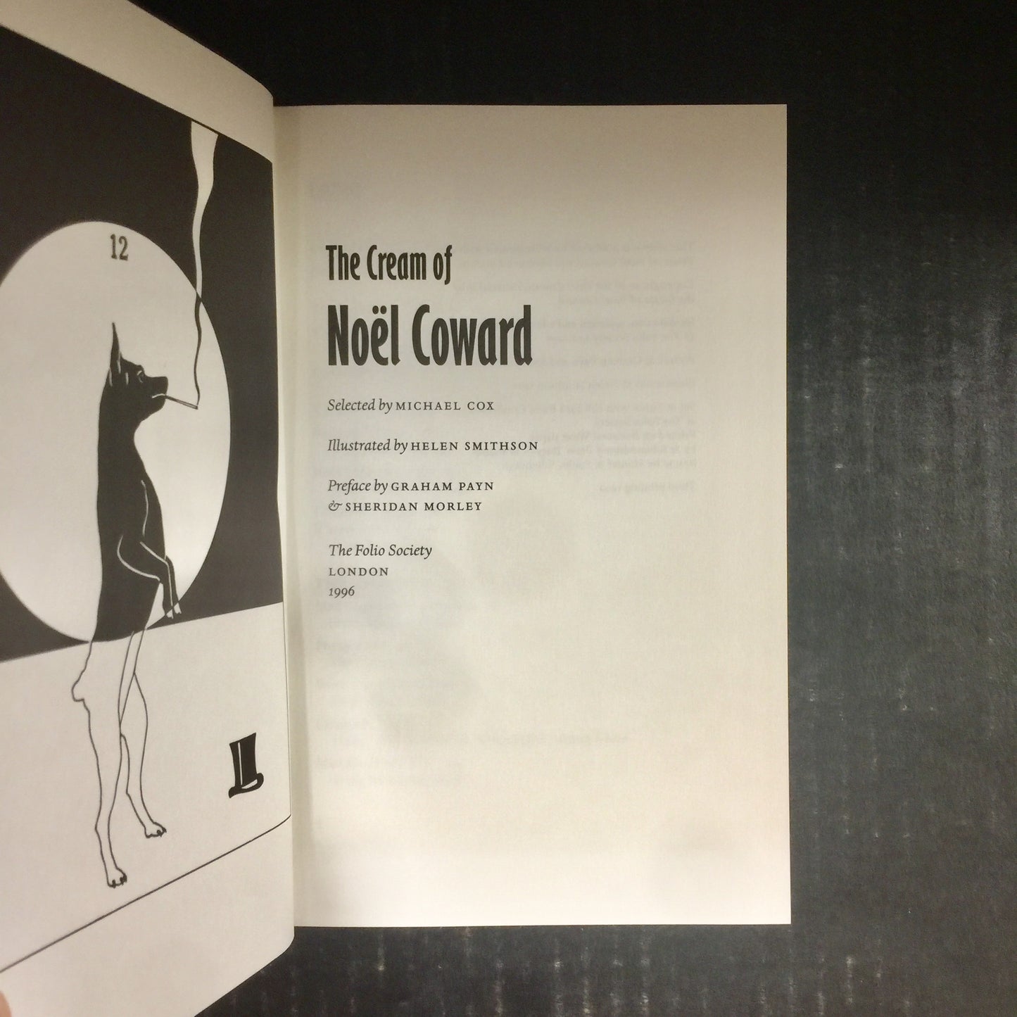 The Cream of Noel Coward - Michael Cox - Third Printing - Folio Society - 1999